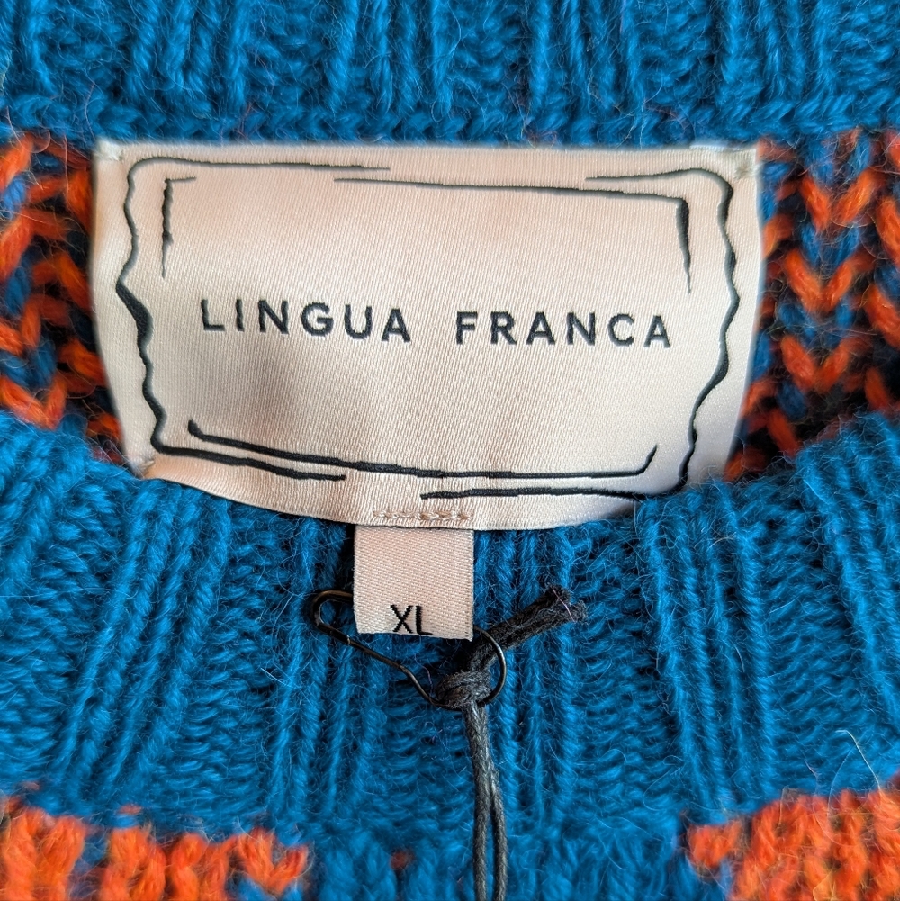NWT Lingua Franca 'Whatever' Alpaca Blend Sweater - Picture 3 of 9
